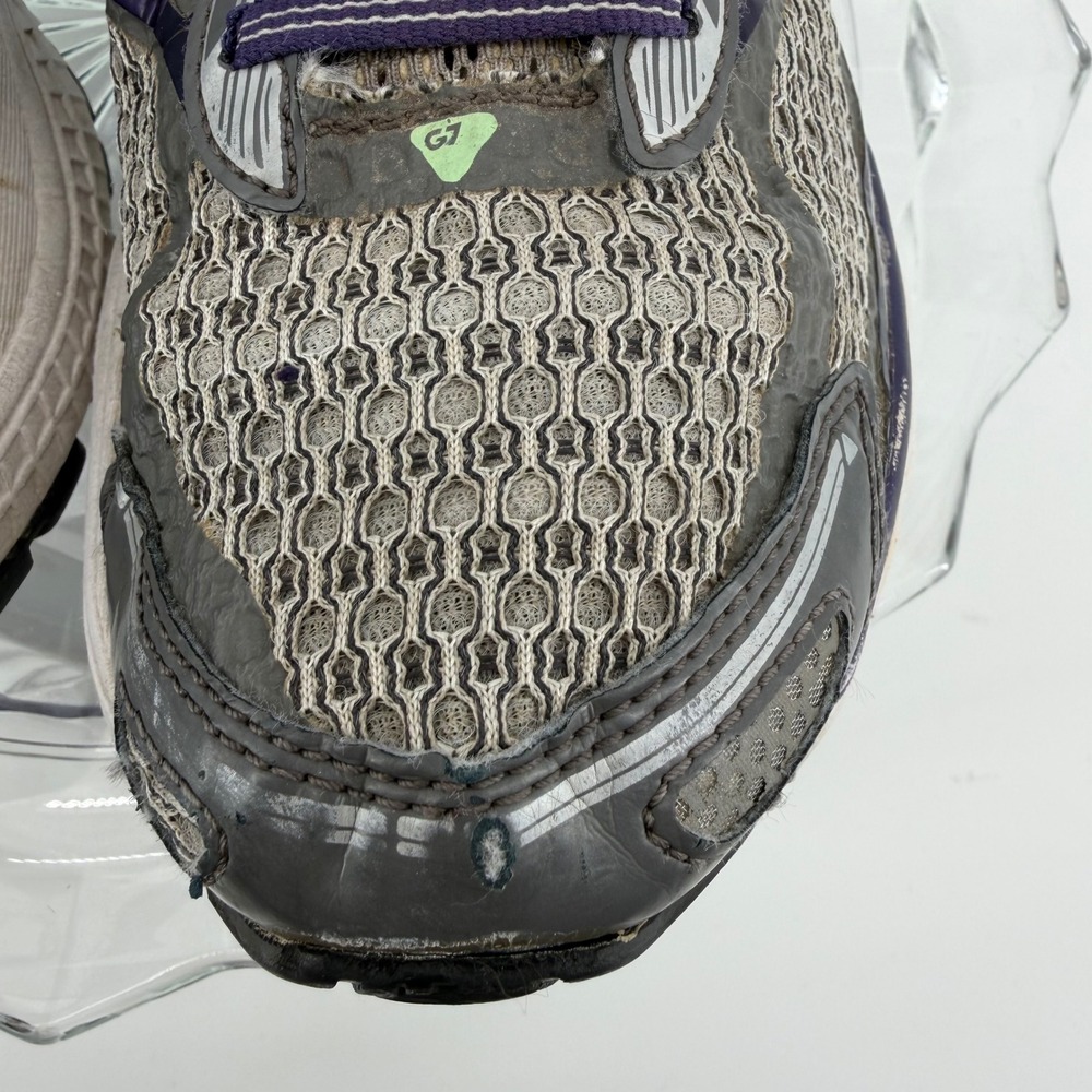 Brooks Ghost 7 Womens Running Shoes Gray Teal Purple Size 9 Medium B - Picture 4 of 10